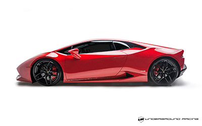 Underground Racing Twin Turbo Lamborghini Huracan Rear Corner Desktop Wallpaper